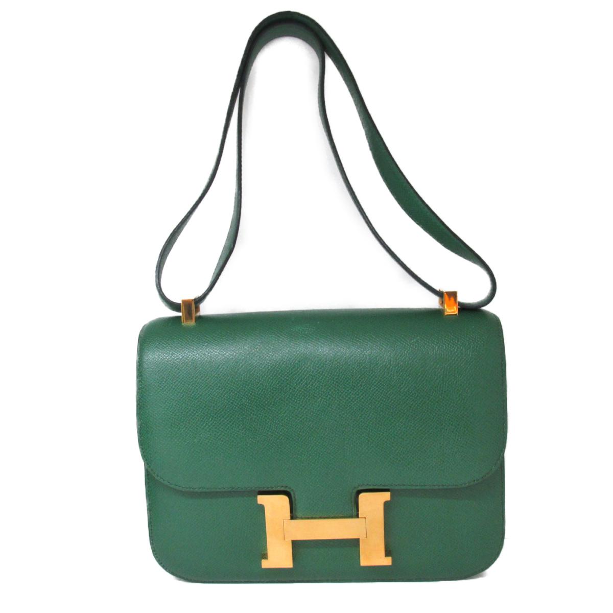 中古 エルメス コンスタンス23 肩肉バッグ レディース クシュ撞き鐘 緑色血筋 ゴールド金具 Hermes コンスタンス23 ショルダーバッグ バッグ 格付けb 貨物輸送無料 銘柄オフ 誕生日時 贈もの 御持たせ Chelseafilm Org