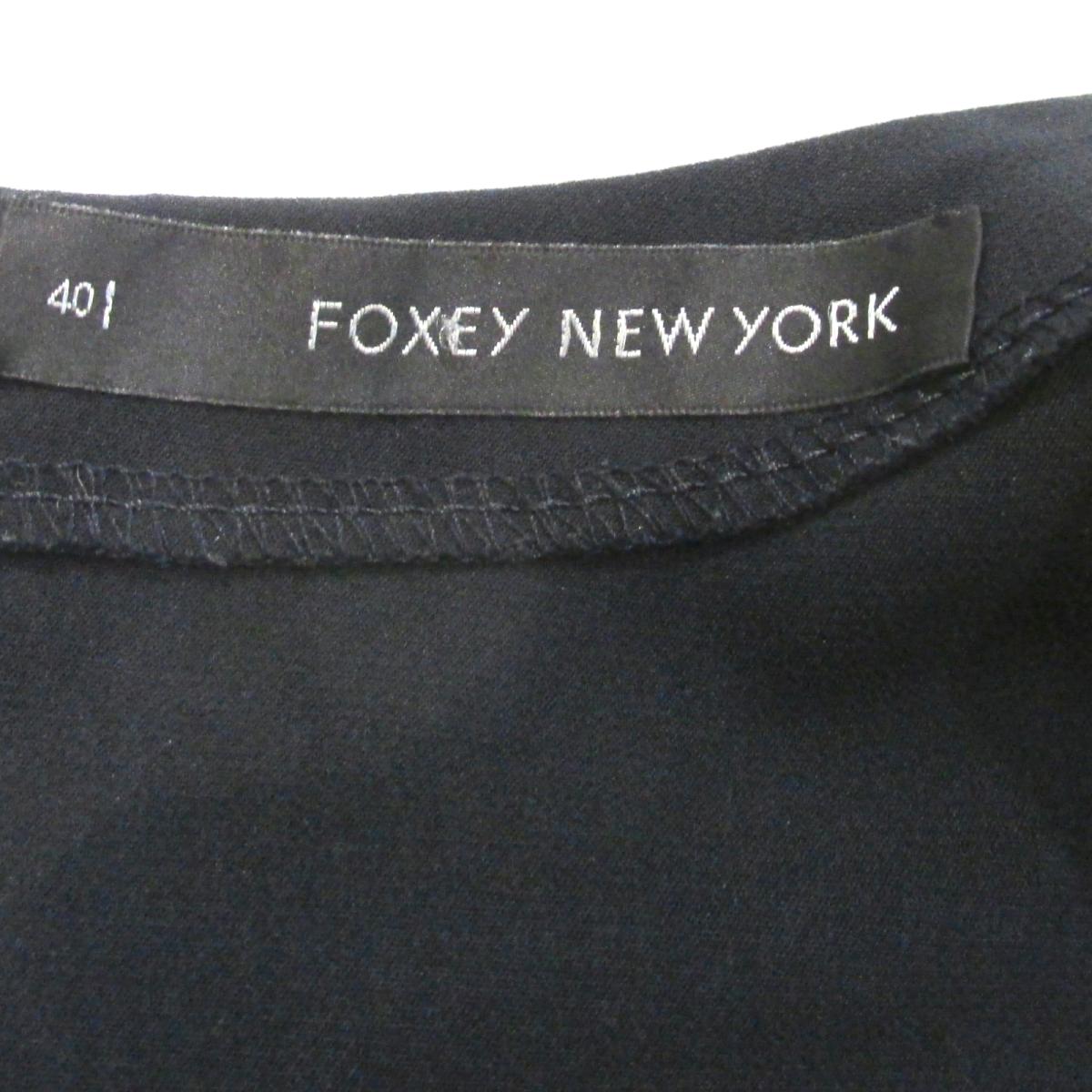 Foxey ワンピース 誕生日 ブランドオフ レディース プレゼント 衣料品 ランクa レディース ワンピース ポリエステル86 ポリウレタン14 中古 フォクシー ワンピース ギフト ポリエステル86 ポリウレタン14 ネイビー Brandoff銀座