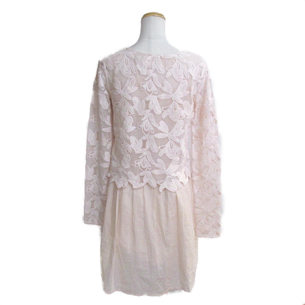 中古 クロエ ワンピース レディース コットン ピンク septicin Com
