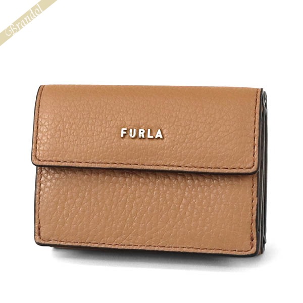 海外輸入 フルラ Furla 財布 レディース 三つ折り財布 Babylon バビロン レザー ウォレット ライトブラウン Pcy9uno Hsf000 Mi000 21年春夏 コンビニ受取 ブランド 激安単価で Www Papermoney World Com