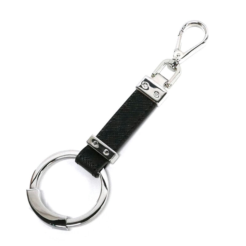 楽天市場 プラダ Prada メンズ キーリング サフィアーノ レザー キーホルダー ブラック 2pp042 053 F0002 コンビニ受取 ブランド 海外ブランド専門店 Brandol