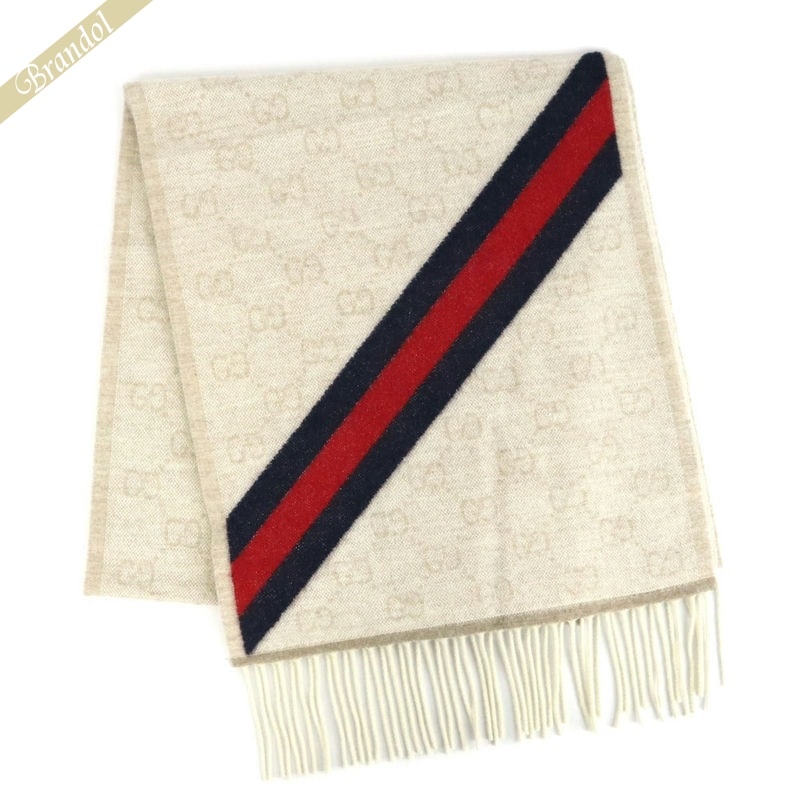 楽天市場】グッチ GUCCI メンズ・レディース ストール シルク・ウール 