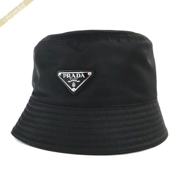 品質保証 プラダ PRADA メンズ レディース 帽子 ナイロン 三角ロゴ