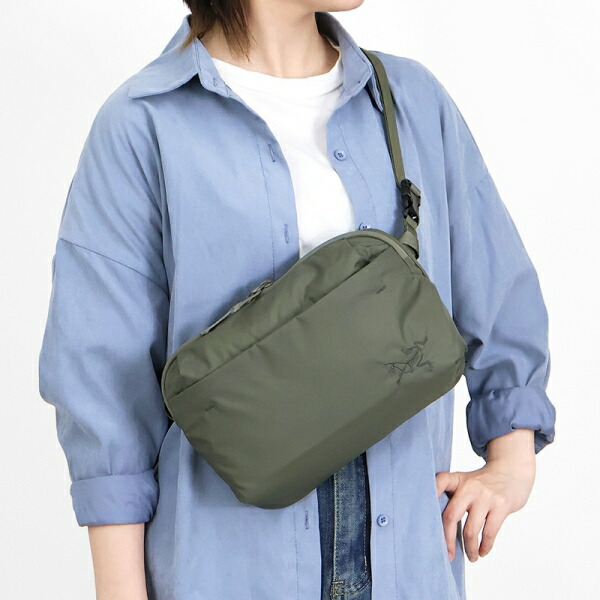 アークテリクス ARC’TERYX ショルダーバッグ Heliad ヒリアド クロスボディ 2way ウエストバッグ カーキ X000010359 Forage | ブランド