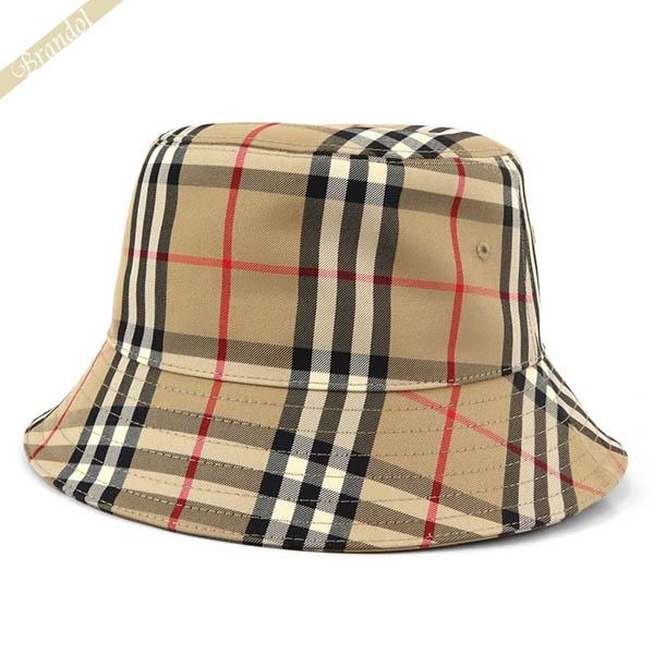 BURBERRY バケットハット MONOGRAM PRINT BUCKET Burberry Monogram Print Bucket Hat Orange Men's - US