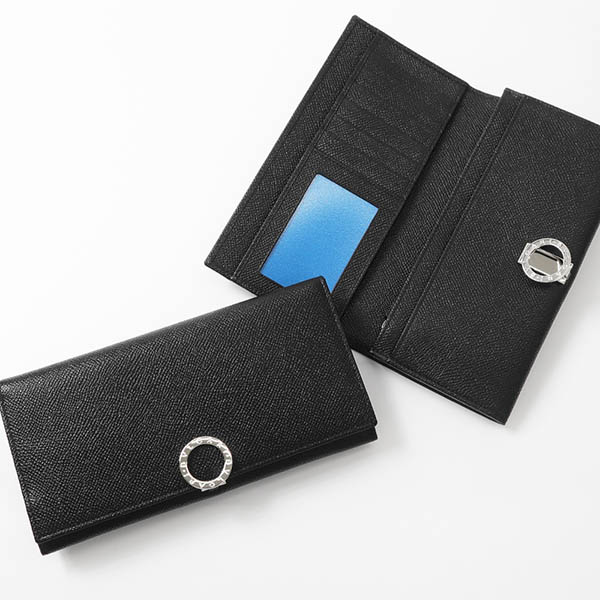 BVLGARI ブルガリ 二つ折り財布 ブラック ブルガリマン 30396 Brandol / BVLGARI ブルガリ 二つ折り財布 ブルガリ・ブルガリ