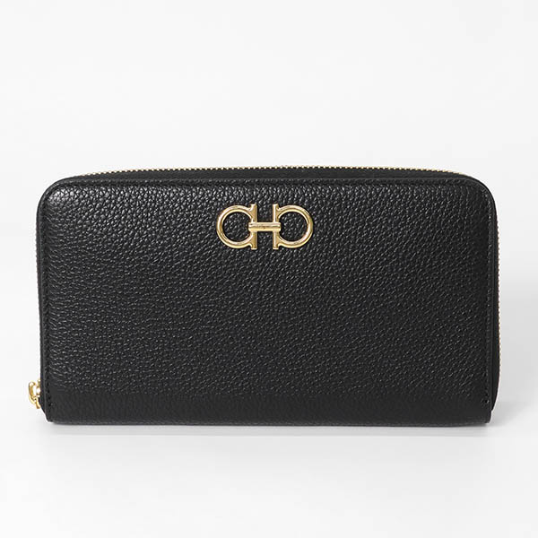 まさおです。 Salvatore Ferragamo ブラック長財布 まさおです。 Salvatore Ferragamo ブラック長財布 楽天市場