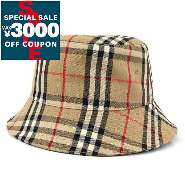 BURBERRY バーバリー ハット M 4119225M0097 バーバリー BURBERRY 帽子 ハット バケットハット ブラウン