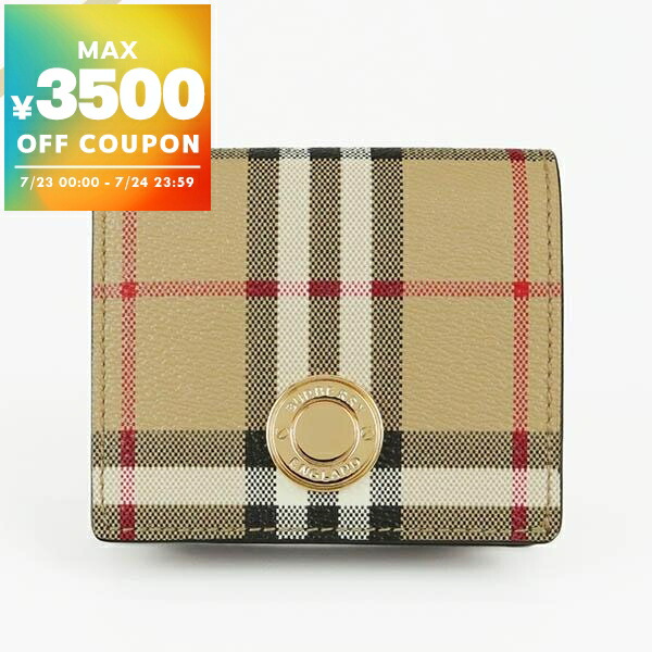 楽天市場】BURBERRY バーバリー CHECK BI-FOLD WALLET 三つ折り