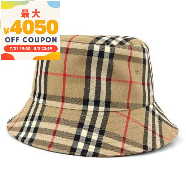 バーバリー　バケハ　バケットハットL 楽天市場】BURBERRY バーバリー バケットハット 帽子 ベージュ