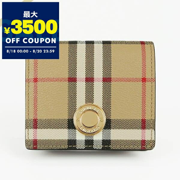 折りたたみ財布 BURBERRY LANCASTER WALLET Burberry Lancaster Check Trifold Wallet | Neiman Marcus