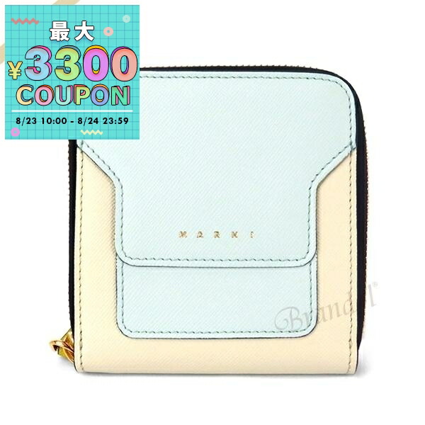 楽天市場】マルニ MARNI 財布 レディース 三つ折り財布 SQUARE