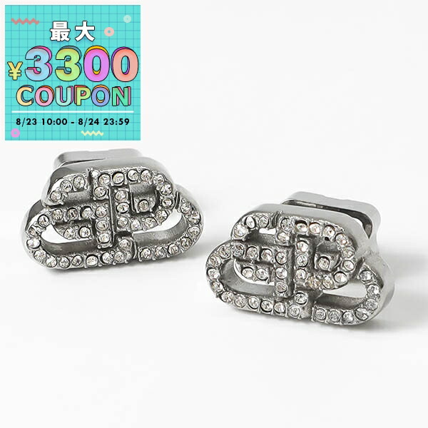 BALENCIAGA バレンシアガ BB ロゴ ピアス シルバー 片耳 楽天市場】BALENCIAGA バレンシアガ ピアス BB ICON EARRINGS P