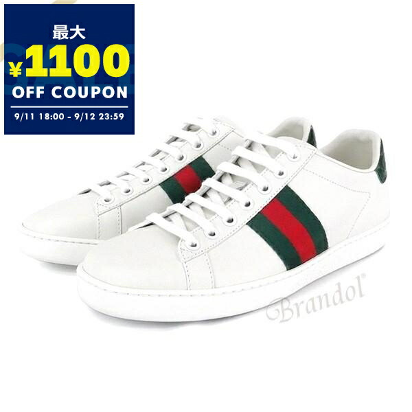 GUCCI ベルクロスニーカー ホワイト/レッド/グリーン グッチ GUCCI スニーカー エース メンズ シューズ エース エン