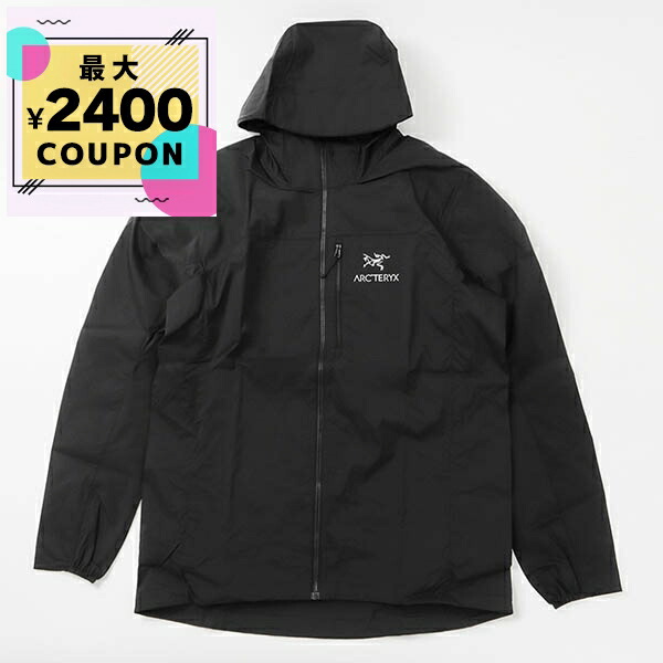 アークテリクス　スコーミッシュフーディ　メンズＭ　黒　ナイロンarc'teryx ARC'TERYX ARC TERYX アークテリクス スコーミッシュフーディ