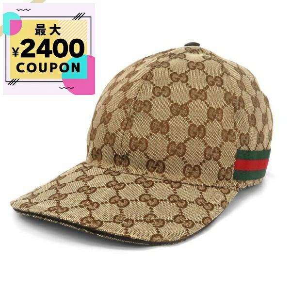 グッチ GUCCI キャップ 200035KQWBG 【L】 GUCCI グッチ キャップ メンズ ベースボール ブラック 200035