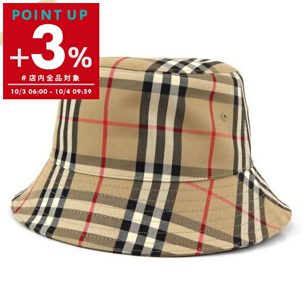 楽天市場】バーバリー BURBERRY 80269271 2 PANEL BUCKET HAT