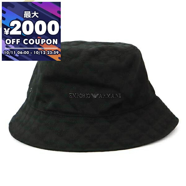 EMPORIO ARMANI ライトグレーバケットハット EMPORIO ARMANI ライトグレーバケットハット EMPORIO ARMANI