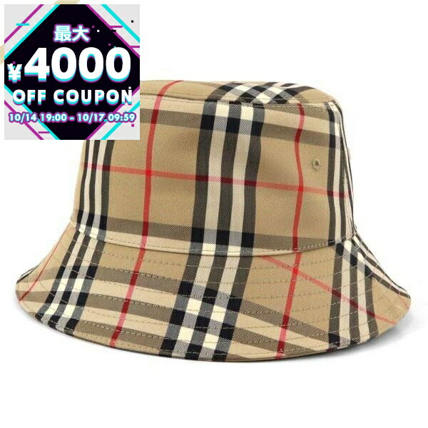 3*児様 BURBERRY バケットハット Lサイズ BURBERRY ブラック バケットハット Lサイズ BURBERRY バーバリー