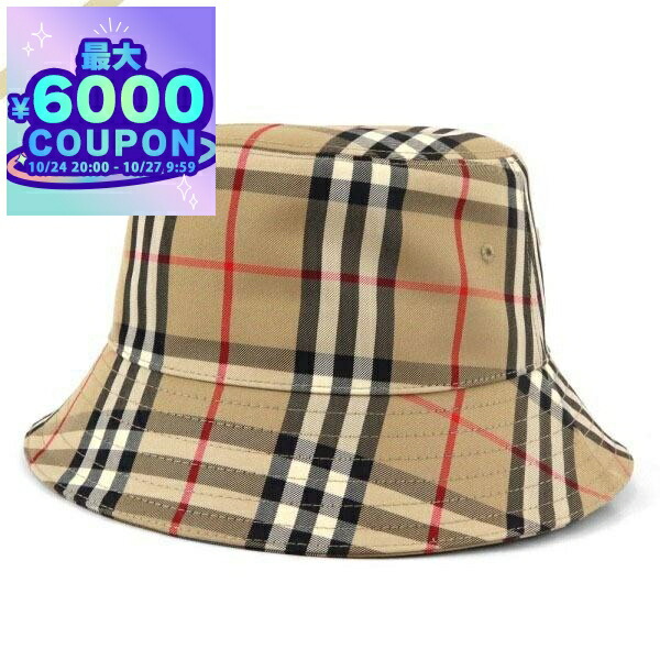 Burberry チェック柄 ハット Lサイズ 楽天市場】バーバリー BURBERRY バケットハット チェック柄 帽子