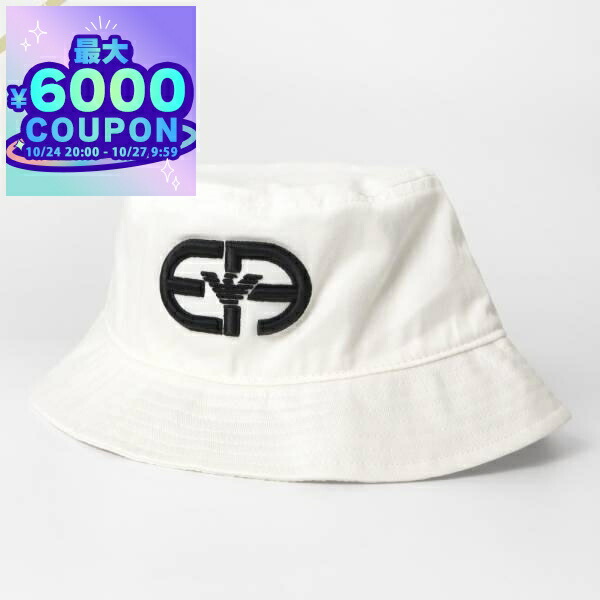 Alexander McQueen バケットハット 白黒 Alexander McQueen バケットハット 白黒
