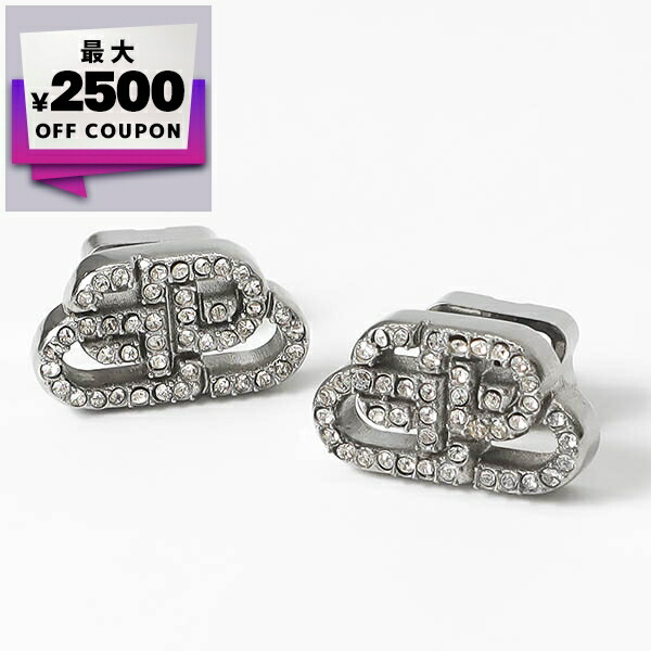 楽天市場】BALENCIAGA バレンシアガ ピアス BB STUD スタッド