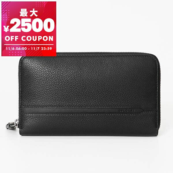 BVLGARI◆2つ折り財布/レザー/BLK/メンズ/BVLGARI/ブルガリ ＼2000円OFFクーポン+さらに9倍／ ブルガリ 二つ折り財布 メンズ BVLGARI 280287 BLK ブラック ウォレット ブランド 高級  おしゃれ プレゼント 実用的 | 腕時計のななぷれ