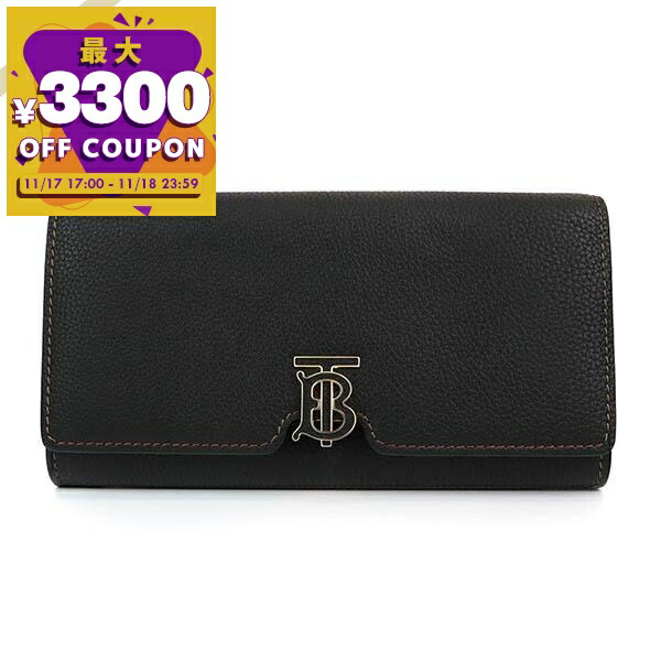 バーバリー　美品　ブラックレザー　三折コンパクトウオレット　ガマ口ケース バーバリー 美品 ブラックレザー 三折コンパクトウオレット ガマ口