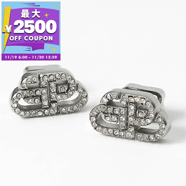 BALENCIAGA 　バレンシアガ　ダブルBロゴピアス　新品同様 BALENCIAGA - バレンシアガ/BALENCIAGA ピアス メンズ BB ICON