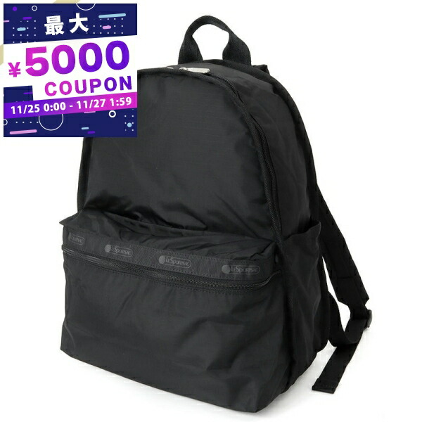 楽天市場】レスポートサック リュック バックパック ブラック マルチ