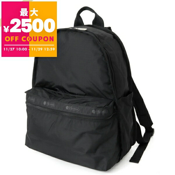楽天市場】レスポートサック リュック バックパック ブラック マルチ