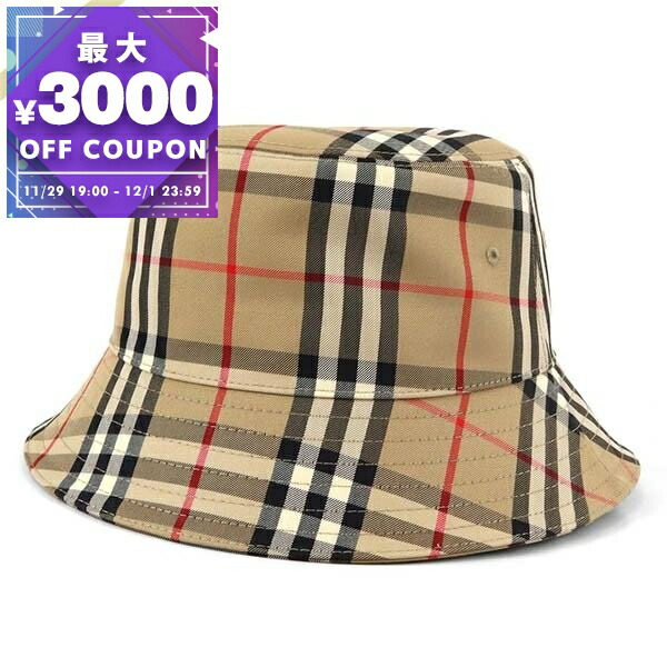 楽天市場】BURBERRY バーバリー Vintage Check Backet Hat バケット