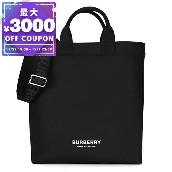 楽天市場】バーバリー BURBERRY トートバッグ ブラック メンズ 8026233