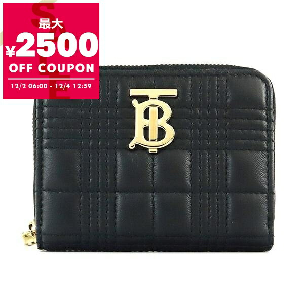 楽天市場】Burberry バーバリー Quilted Leather Lola Zip Wallet ミニ