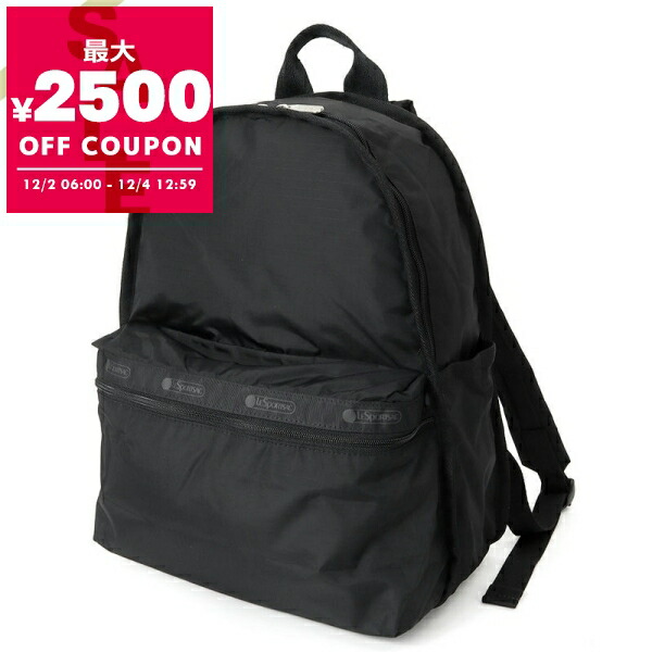 楽天市場】レスポートサック リュック バックパック ブラック マルチ