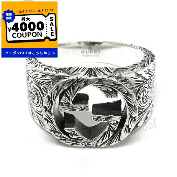 楽天市場】GUCCI グッチ リング 指輪 シルバー インターロッキングG