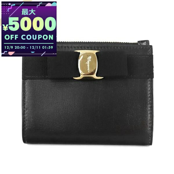 楽天市場】FERRAGAMO フェラガモ 二つ折り財布 ヴァラ NEW VARA MINI