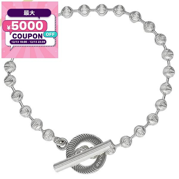 GUCCI グッチ シルバー925 ボールチェーンブレスレット イタリア製 GUCCI（グッチ） ブレスレット ボールチェーン シルバー925