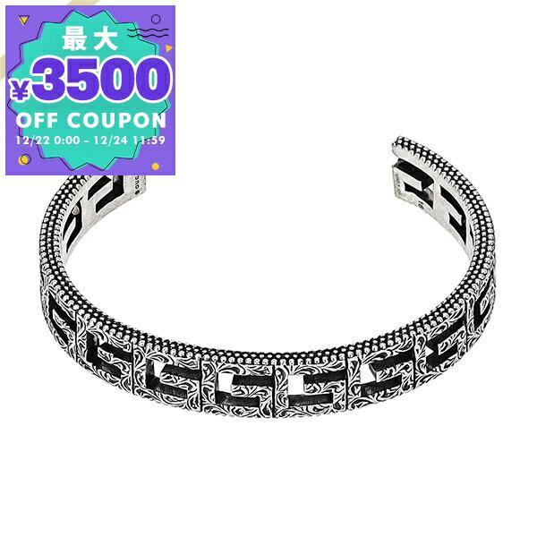 楽天市場】GUCCI グッチ ブレスレット バングル ダブルG シルバー