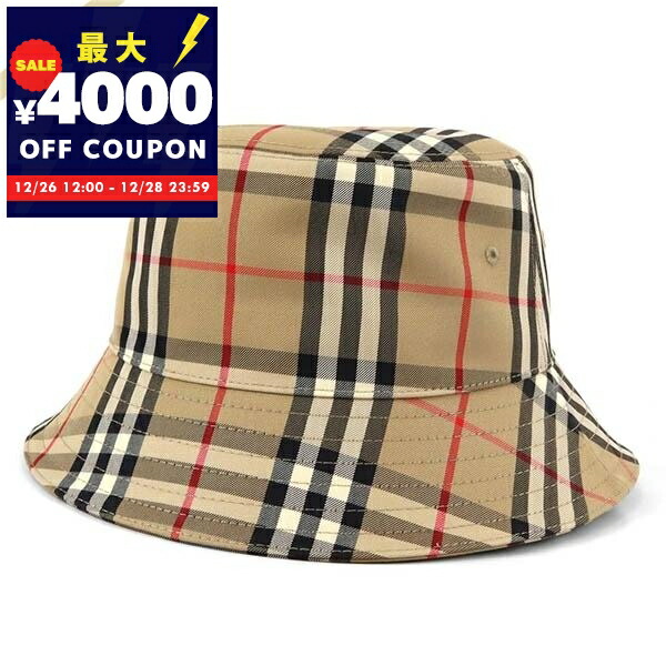 楽天市場】バーバリー BURBERRY 80269271 2 PANEL BUCKET HAT