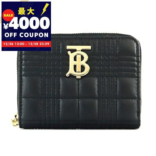 楽天市場】バーバリー 財布 BURBERRY 三つ折り財布 レザー ブラック黒