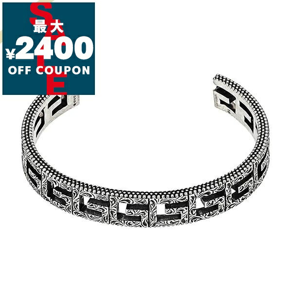 楽天市場】GUCCI グッチ ブレスレット バングル ダブルG シルバー