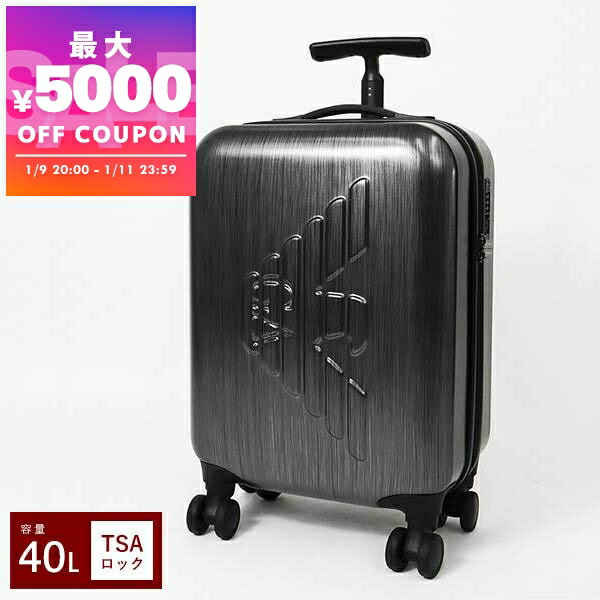 EMPORIO ARMANI メンズ・レディース キャリーケース イーグルロゴ EMPORIO ARMANI メンズ・レディース キャリーケース イーグルロゴ