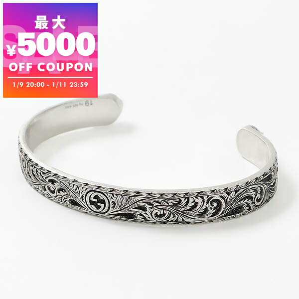 極美品☆GUCCI グッチ バングル スクエア カットアウト シルバー 925 GUCCI バングル スクエアG カットアウトモチーフ SV925 シルバー925