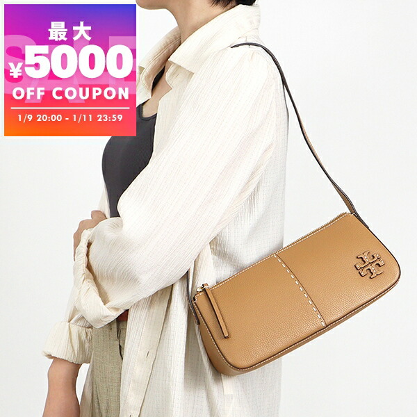 【新品未使用】【12/24までの出品】トリーバーチ　ショルダーバッグ　アイボリー トリーバーチ ショルダーバッグ バッグ レディース マクグロウ カメラ