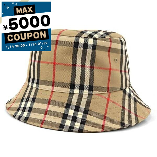楽天市場】BURBERRY バーバリー Vintage Check Backet Hat バケット
