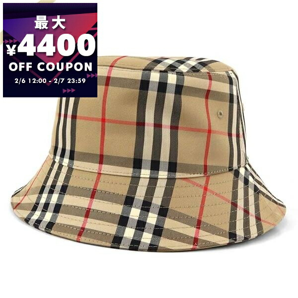 楽天市場】バーバリー BURBERRY 80269271 2 PANEL BUCKET HAT