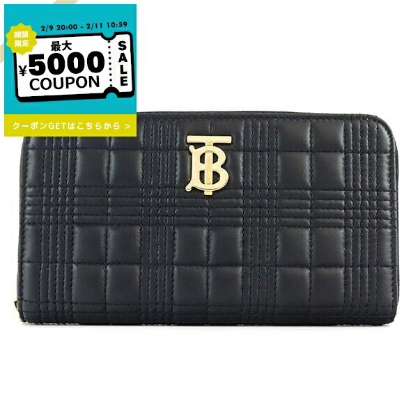 楽天市場】Burberry バーバリー Quilted Leather Lola Zip Wallet ミニ