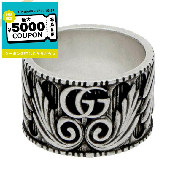 楽天市場】グッチ 指輪 メンズ シルバー 正規品 GUCCI リング 指輪