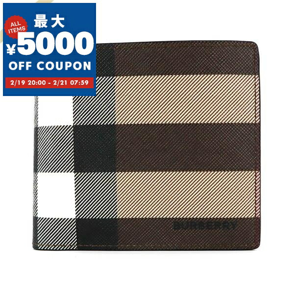 楽天市場】BURBERRY バーバリー CHECK BI-FOLD WALLET 二つ折り財布